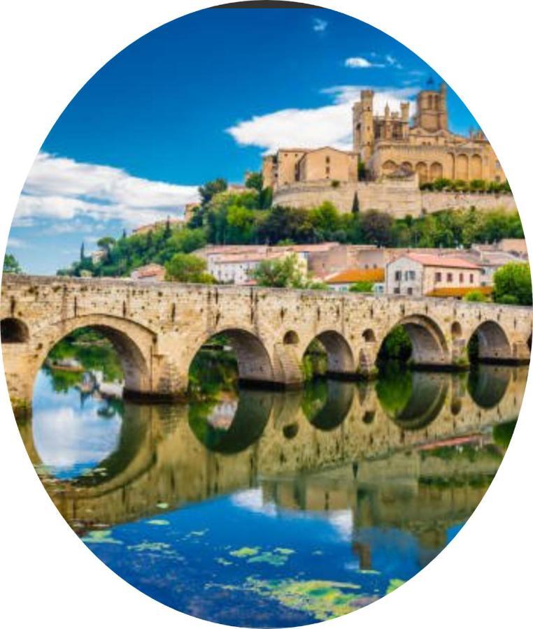 Tres Belle Vue Canal Du Midi 贝济耶 外观 照片